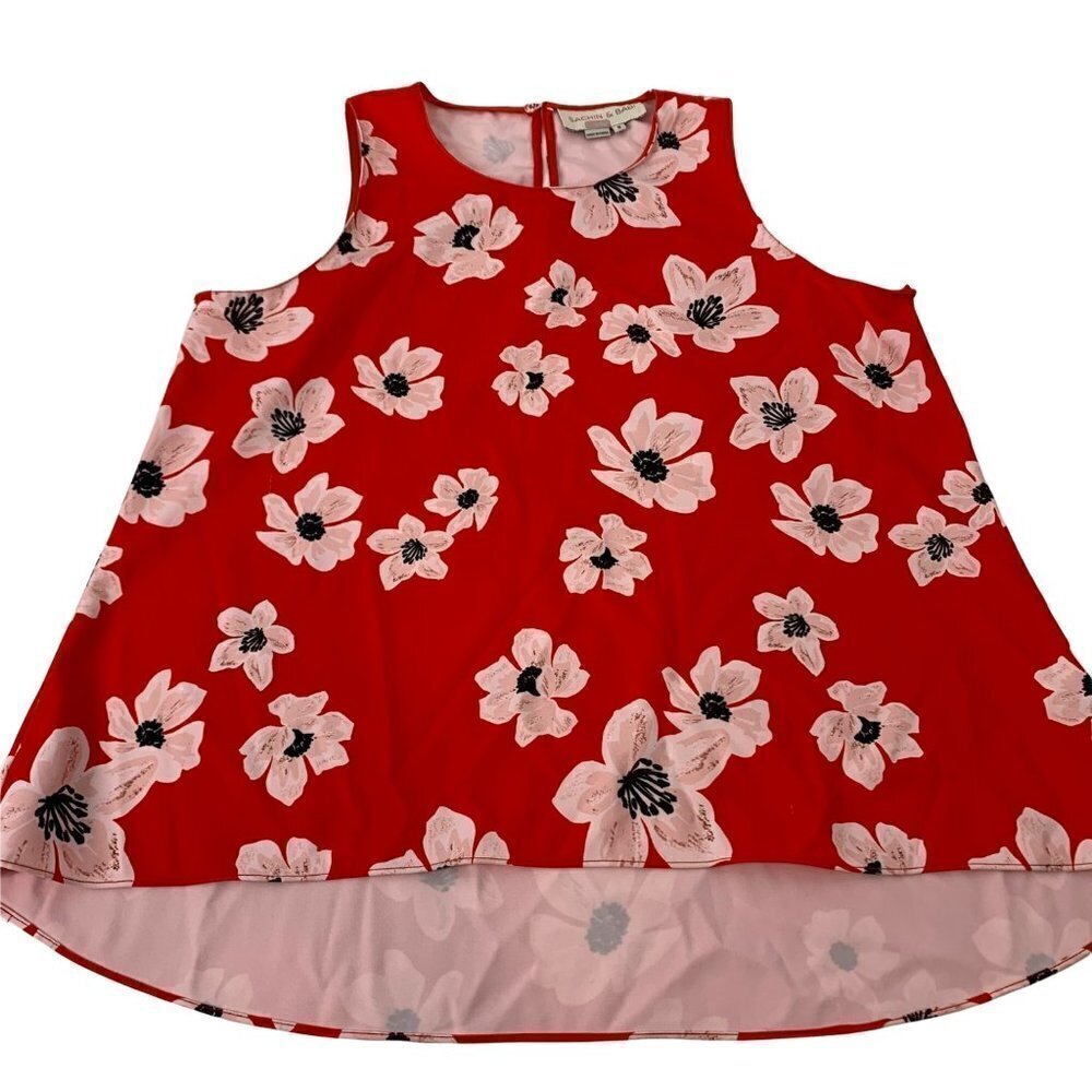 * Sachin & Babi High Low Bell Tank Size Small floral